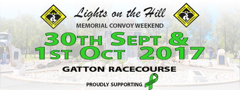 Lights on the Hill Memorial Convoy Weekend II
